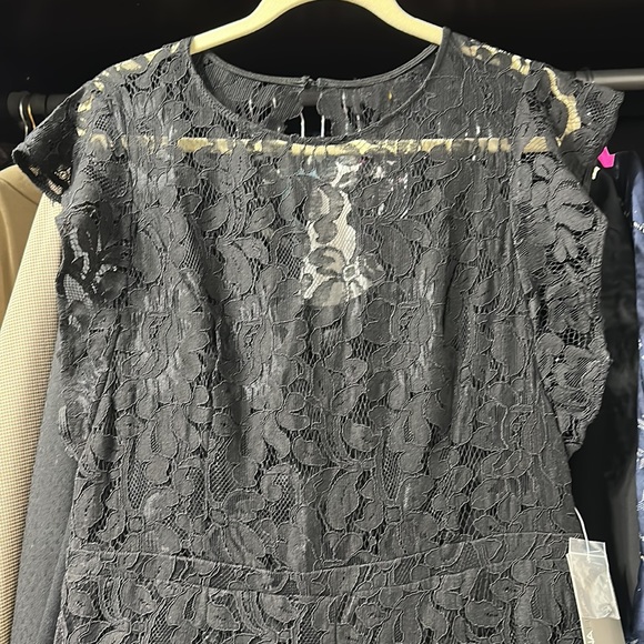 Black Wide Leg Jumpsuit - Picture 4 of 6